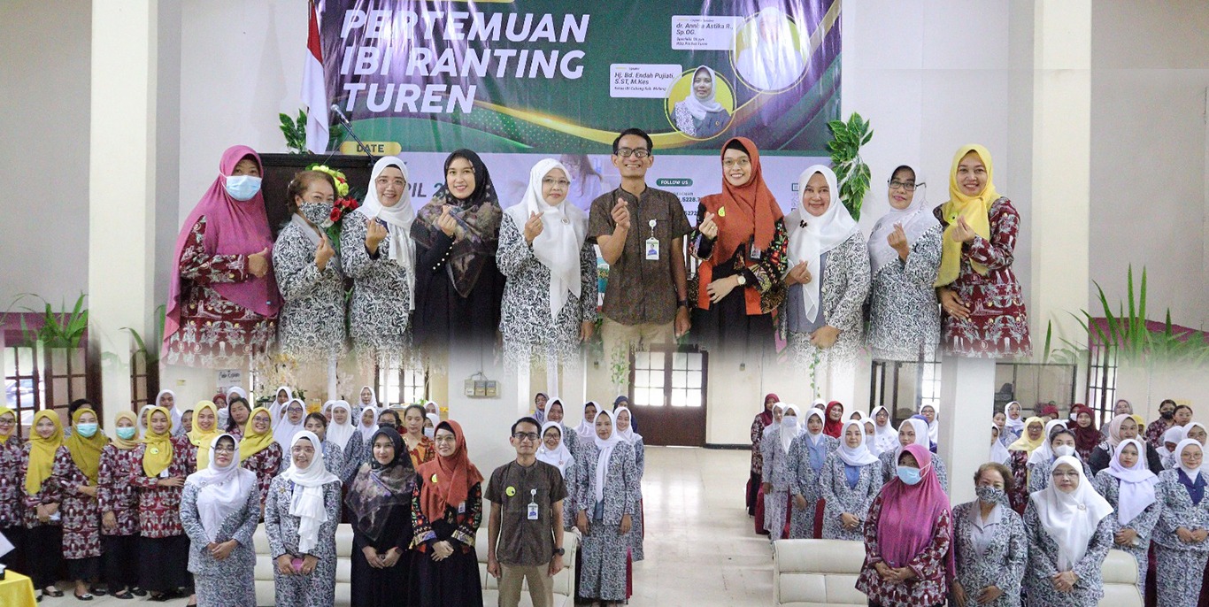 IBI Ranting Turen Gelar Halal Bihalal & Edukasi Kesehatan Ibu dan Anak