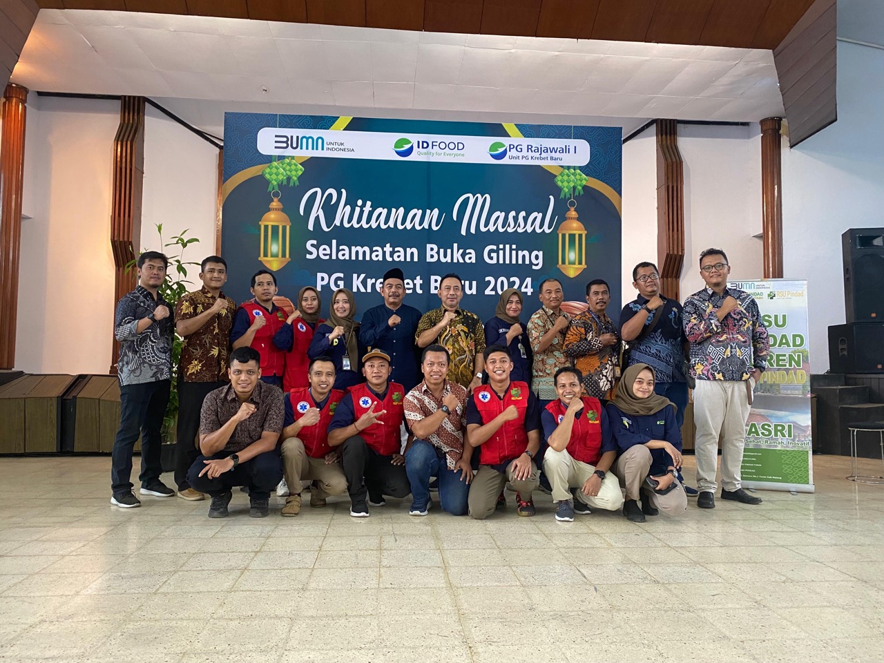 RSU Pindad Turen Sediakan Tim Medis Khitan Massal PG Rajawali I Krebet