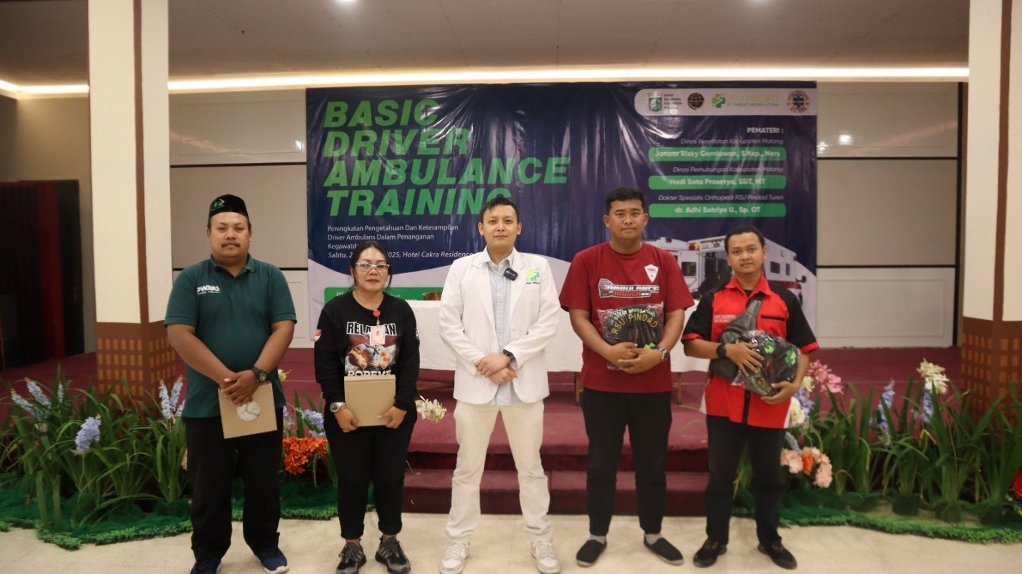 Seminar Basic Ambulance Training RSU Pindad Turen Tingkatkan Kompetensi Driver & Relawan